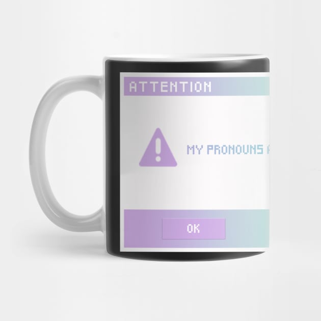 She / They Pronouns by magicblend